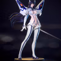 Satsuki Kiryuin Statue | Kill la Kill Fan Art by Nympha3D SFW,NSFW 3d printed statue,nsfw statue,Satsuki Kiryuin statue,Kill la Kill statue,3d printed figure,3d printed