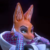 Spider Gwen Furry Statue | Marvel Fan Art by Gatsu SFW,NSFW 3d printed statue,3d printed,nsfw statue,Spider Gwen Statue,Marvel Statue,furry statue