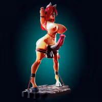 Bonnie Bovine Statue | Monster Musume Fan Art by Officer Rhu SFW,NSFW,Futa 3d printed statue,3d printed,nsfw statue,futa statue,Bonnie Bovine Statue,Monster Musume Statue,furry statue,futa figurines,futanari figurines,futanari statue