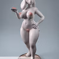 Toriel Goat Statue | Undertale Fan Art by Anyonensfw SFW,NSFW 3d printed,3d printed statue,nsfw statue,Toriel Goat Statue,Undertale Statue
