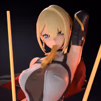 Evelyn Chevalier Statue | Zenless Zone Zero Fan Art by FunserviceSTL SFW,NSFW,Futa 3d printed statue,nsfw statue,Evelyn Chevalier statue,Zenless Zone Zero ,3d printed figure,3d printed,futa figurines,futanari figurines,futanari statue,futa statue