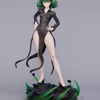 Tatsumaki Statue | One-Punch Man Fanart von Abe3D SFW,NSFW 3d printed statue,Tatsumaki Statue,One-Punch Man statue,3d printed figure,3d printed,nsfw statue