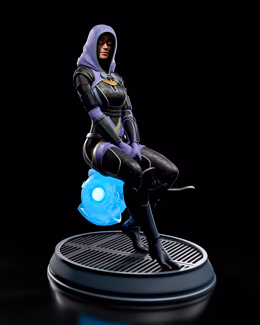 Tali Zorah Statue | Mass Effect Fanart von H3LLCREATOR SFW 3d printed statue,Mass Effect statue,3d printed,Tali Zorah Statue,3d printed figure