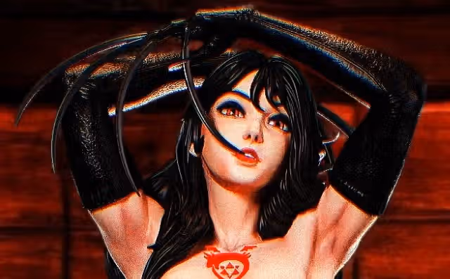 Lust Statue | Full Metalalchemist Fan Art by PEACHFIGURE SFW,NSFW 3d printed statue,3d printed,nsfw statue,3d printed figure,Lust statue,Full Metalalchemist statue