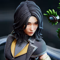 Lune Statue | Clair Obscur: Expedition 33 Fan Art by Bulkamancer SFW 3d printed statue,3d printed,Lune Statue,3d printed figure,Clair Obscur: Expedition 33 statue