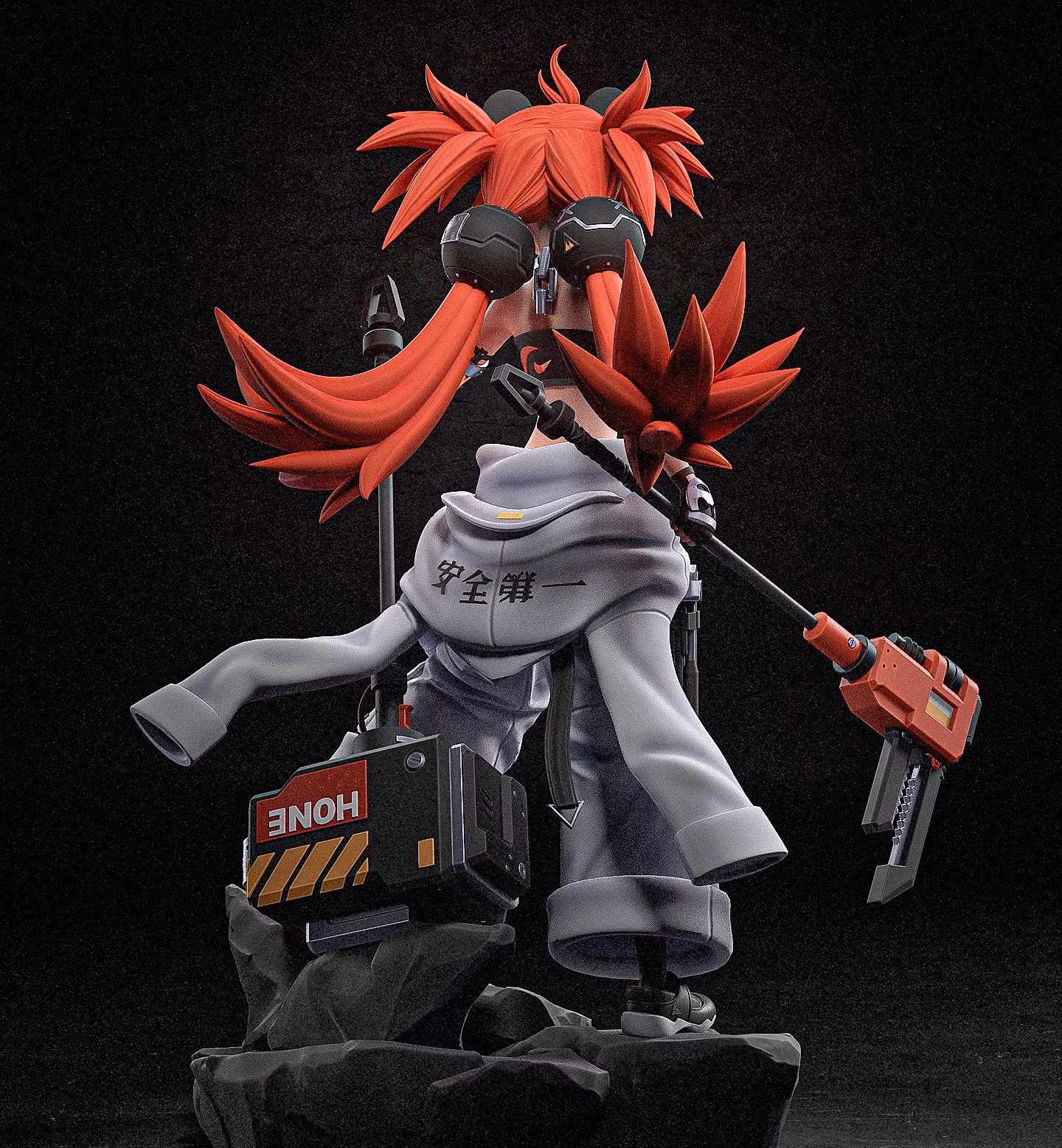 Koleda Belobog Statue | Zenless Zone Zero Fanart von H3LLCREATOR SFW 3d printed statue,Zenless Zone Zero,3d printed,Koleda Belobog Statue,3d printed figure