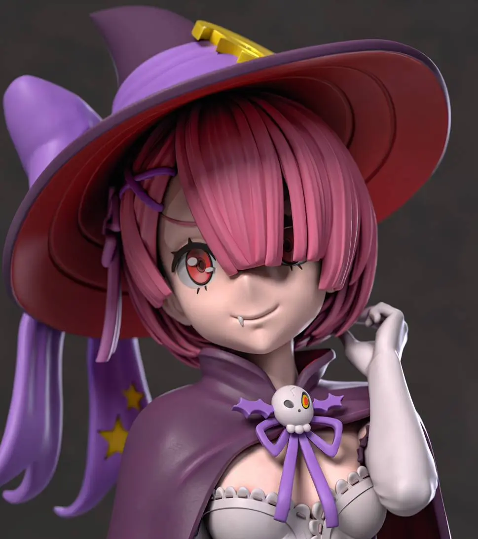 Statue Ram Spooky | Re:Zero Fan art par Azerama SFW,NSFW 3d printed,3d printed statue,nsfw statue,Ram statue,Ram Spooky Statue,Re:Zero statue