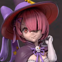 Statue Ram Spooky | Re:Zero Fan art par Azerama SFW,NSFW 3d printed,3d printed statue,nsfw statue,Ram statue,Ram Spooky Statue,Re:Zero statue