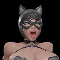 Catwoman Statue | DC Fan Art by Digital Dark SFW,NSFW,Futa 3d printed statue,3d printed,nsfw statue,3d printed figure,futa statue,Catwoman Statue,dc Statue,futa figurines,futanari figurines,futanari statue