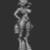 Cathyl Statue | Monster Musume Fan Art by Officer Rhu SFW,NSFW,Futa 3d printed statue,3d printed,nsfw statue,furry statue,futa statue,Cathyl Statue,Monster Musume Statue,futa figurines,futanari figurines,futanari statue