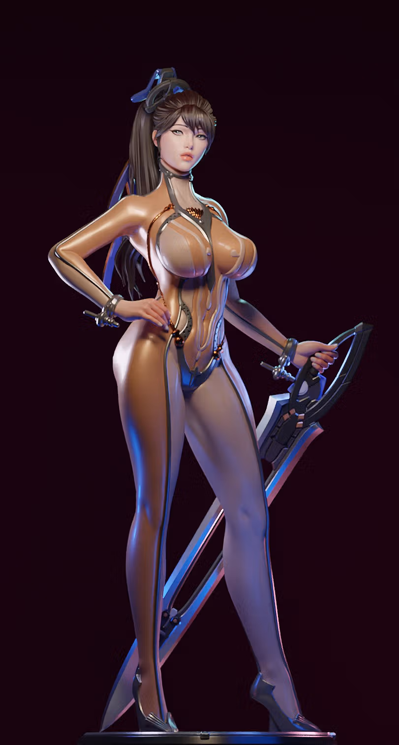 Statua EVE | Stellar Blade Fan art di E.S Monster SFW,NSFW 3d printed statue,3d printed,nsfw statue,eve statue,Stellar Blade