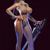 Statue EVE | Stellar Blade Fan art par E.S Monster SFW,NSFW 3d printed statue,3d printed,nsfw statue,eve statue,Stellar Blade