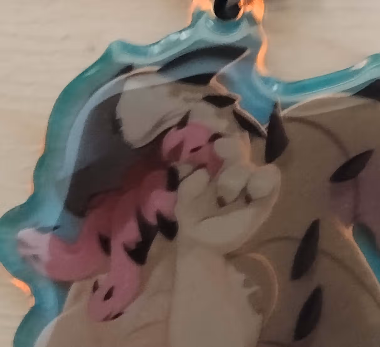 Graboid Furry Girl Keychain | Tremors Acrylic Keychain NSFW Graboid keychain,furry keychain,Tremors keychain,nsfw keychain
