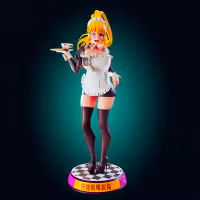 Statue Darkness Maid Outfit | Konosuba Fan art par Officer Rhu SFW,NSFW,Futa 3d printed,Darkness statue,futa statue,Konosuba statue,furry statue,nsfw statue,futa figurines,futanari figurines,futanari statue
