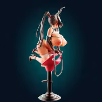 Bay Radiant Bunny Girl Statue | NIKKE Fan Art by Officer Rhu SFW,NSFW,Futa 3d printed statue,3d printed,nsfw statue,furry statue,futa statue,NIKKE statue,Bay Radiant Statue,futa figurines,futanari figurines,futanari statue