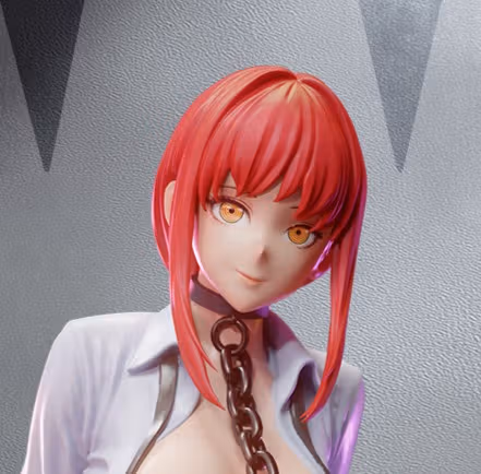 Makima Statue | Chainsaw Man Fanart von CW Studios NSFW 3d printed statue,Chainsaw Man Statue,3d printed,Makima Statue,3d printed figure,nsfw statue