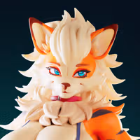 Statua Arcanine | Pokémon Fan art di Officer Rhu SFW,NSFW,Futa 3d printed statue,3d printed,3d printed figure,Arcanine Statue,Pokemon Statue,futa statue,futa figurines,futanari figurines,futanari statue,furry statue