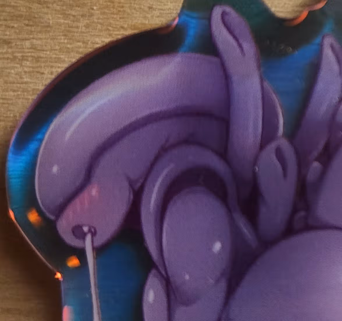 Xenomorph Cute NSFW Keychain | Alien Acrylic Keychain NSFW Alien Keychain,Xenomorph Keychain,furry keychain,nsfw keychain