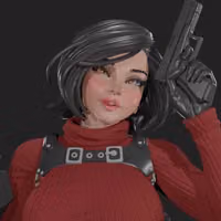 Statua Ada Wong | Resident Evil Fan art di Digital Dark SFW,NSFW,Futa 3d printed statue,3d printed,nsfw statue,futa statue,Resident Evil Statue,Ada Wong Statue,futa figurines,futanari figurines,futanari statue