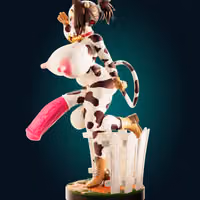 Estatua Bell-Nee Cow Girl Furry | Monster Girl Fan art por Officer Rhu SFW,NSFW,Futa 3d printed statue,3d printed,3d printed figure,Bell Nee Cow Girl Statue,Monster Girl Statue,nsfw statue,furry statue
