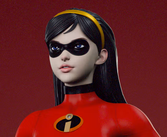 Statue Violet Parr | The Incredibles Fan art par Shadaloo SFW,NSFW 3d printed statue,3d printed,nsfw statue,Violet Parr statue,The Incredibles statue