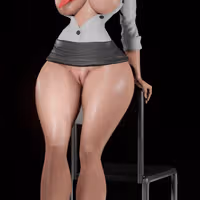 Makima Statue | Chainsaw Man Fan Art by Digital Dark SFW,NSFW,Futa 3d printed statue,3d printed,nsfw statue,3d printed figure,futa statue,Makima Statue,Chainsaw Man Statue,futa figurines,futanari figurines,futanari statue