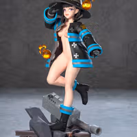 Oze Maki Statue | Fire Force Fan Art by Azerama SFW,NSFW 3d printed,3d printed statue,nsfw statue,Oze Maki statue,Fire Force statue