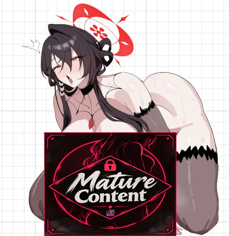 Kokuriko Futa Sticker | Blue Archive Futanari Stickers Ecchi Cartoon Futa futanari sticker,Blue Archive stickers,futa sticker,Kokuriko sticker,nsfw sticker
