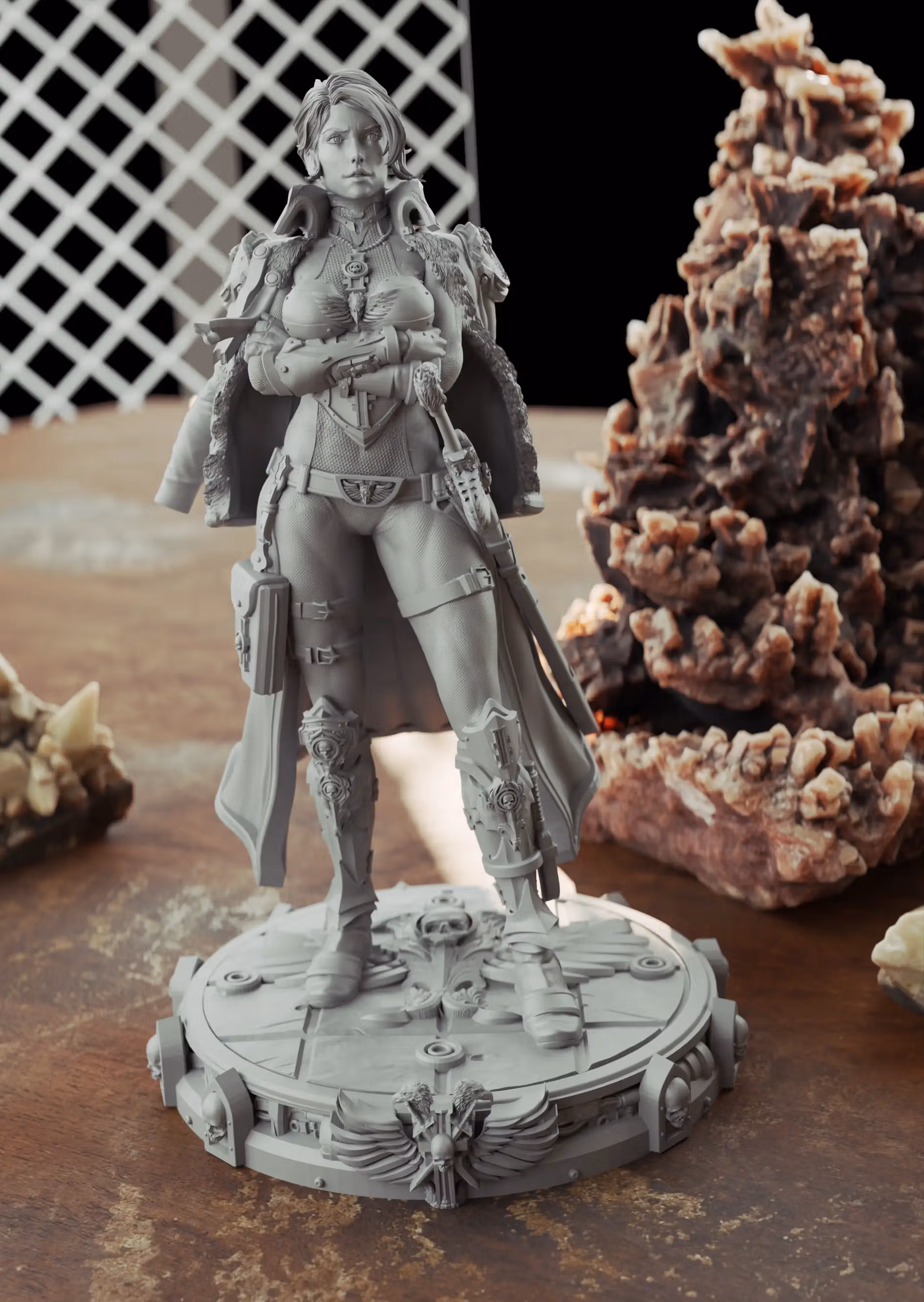 Secret Agent Miniature | 40k Fan Art by 3DArtGuy SFW 3d printed,miniature,3d printed miniature,Secret Agent,warhammer 40k,40k miniature