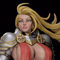 Statua Knight Girl | Fan art DnD di Digital Dark SFW,NSFW,Futa 3d printed statue,3d printed,nsfw statue,futa statue,futa figurines,futanari figurines,futanari statue,3d printed figure,Knight Girl Statue ,dnd statue