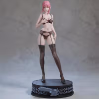 Makima Statue | Chainsaw Man Fan Art by Azerama SFW,NSFW 3d printed,3d printed statue,nsfw statue,Makima statue,Chainsaw Man statue