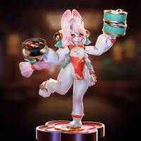 Zhao Chinese Cuisine Furry Statue | Zenless Zone Zero Fan Art by Onagaba SFW,NSFW,Futa 3d printed statue,3d printed,3d printed figure,Zenless Zone Zero statue,Zhao Statue,nsfw statue,furry statue