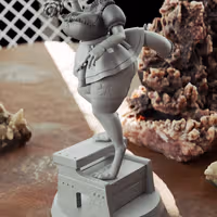 The Lusty Argonian Maid Statue | Original Fan Art by GeneralButa SFW,NSFW 3d printed statue,3d printed,Argonian Maid Statue,dragon statue,nsfw statue,3d printed figure