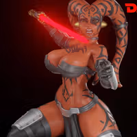 Darth Talon Statue | Star Wars Fan Art by Digital Dark SFW,NSFW,Futa 3d printed statue,3d printed,nsfw statue,futa statue,3d printed figure,Darth Talon Statue,Star Wars Statue,futa figurines,futanari figurines,futanari statue
