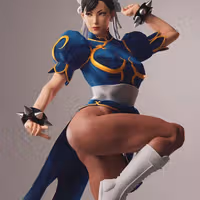 Statua Chun-Li | Street Fighter Fan art di Abe3D SFW,NSFW 3d printed statue,chun-li statue,street fighter statue,3d printed figure,3d printed,nsfw statue