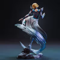 Emma Frost Statue | Marvel Rivals Fanart von Bulkamancer SFW 3d printed statue,3d printed,Emma Frost Statue,3d printed figure,Marvel statue