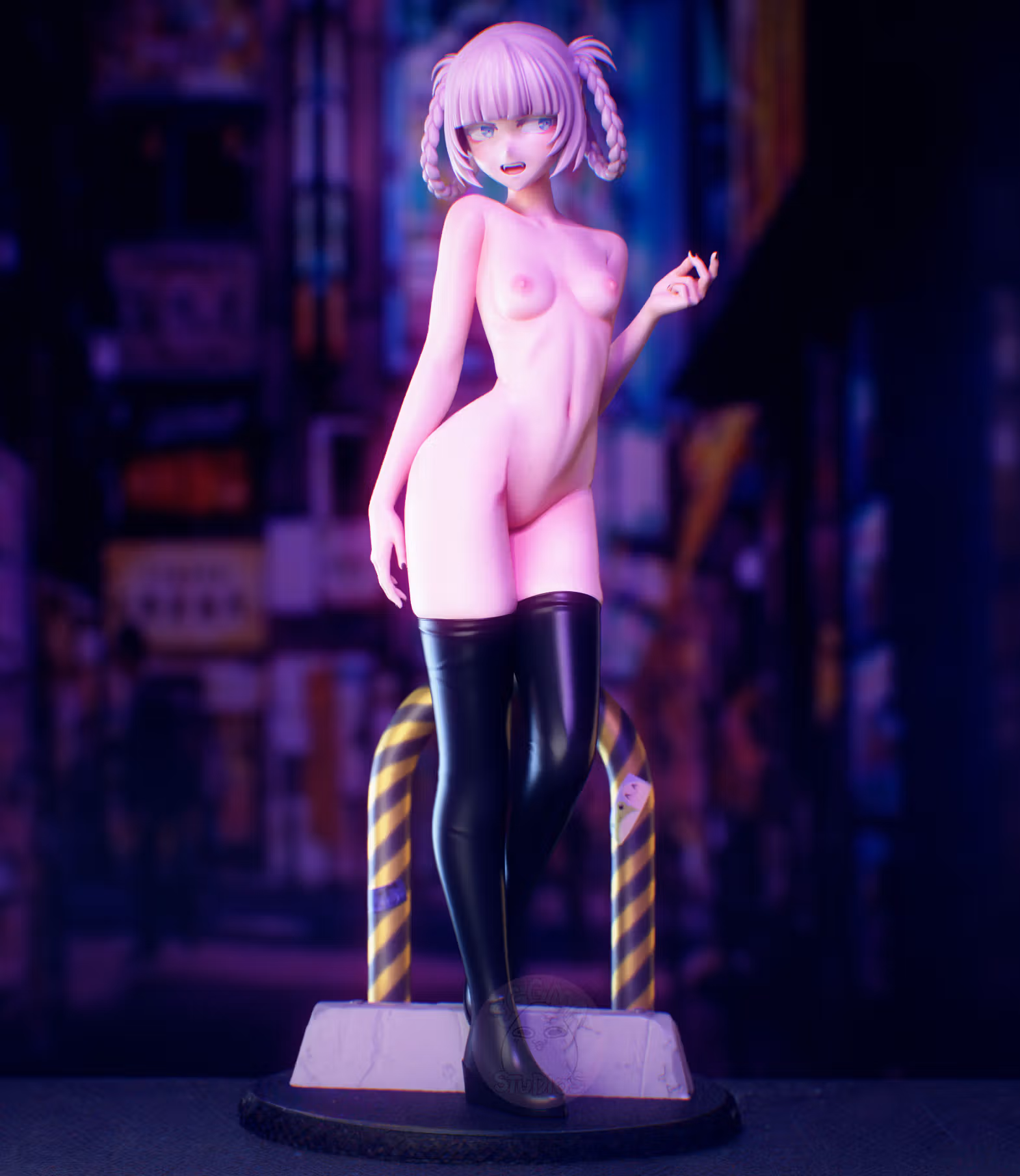 Statue Nazuna | Call of the Night Fan art par EggmaStudios SFW,NSFW 3d printed statue,3d printed,3d printed figure,Nazuna Statue,Call of the Night Statue,nsfw statue