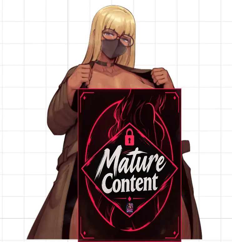 Masked Mommy Futa Sticker | Original Futanari Stickers Ecchi Cartoon Futa futanari sticker,futa sticker,Masked Mommy sticker,Original sticker