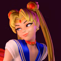 Figura Sailor Moon | Sailor Moon Fanart autorstwa Azaak3d SFW 3d printed statue,3d printed,sfw statue,Sailor Moon statue