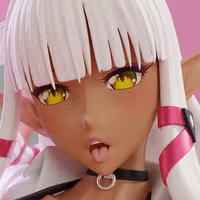 Estatua Evelyn Naughty Gyaru | Youkoso Sukebe Elf Fan art por KiTNo SFW,NSFW 3d printed statue,3d printed figure,nsfw statue,Youkoso Sukebe Elf statue,Evelyn Naughty Gyaru statue
