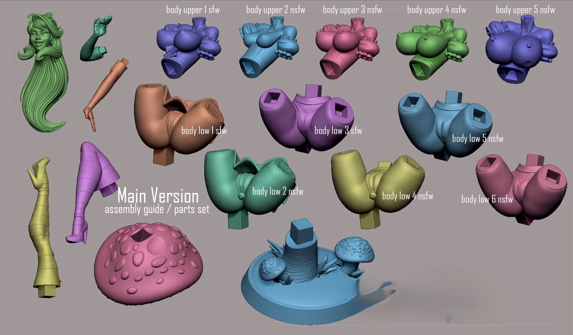 Alice Sitting Statue | Wonderland Fan Art by Digital Dark SFW,NSFW,Futa 3d printed statue,3d printed,nsfw statue,futa statue,futa figurines,futanari figurines,futanari statue,3d printed figure,Alice Sitting Statue,Wonderland Statue