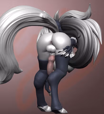 Statue Loona | Helluva Boss Fan art par Gibly SFW,NSFW,Futa 3d printed statue,3d printed,Helluva Boss Statue,nsfw statue,3d printed figure,Loona Statue,futa figurines,futanari figurines,futanari statue,futa statue,furry statue