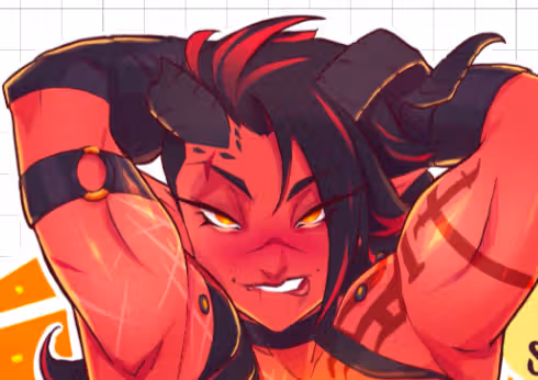 Karlach D20 BG3 Sticker | Baldur's Gate 3 Vinyl Sticker NSFW bg3 sticker,nsfw stickers,Karlach sticker,Baldur's Gate 3 sticker