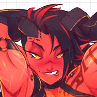 Karlach D20 BG3 Sticker | Baldur's Gate 3 Vinyl Sticker NSFW bg3 sticker,nsfw stickers,Karlach sticker,Baldur's Gate 3 sticker
