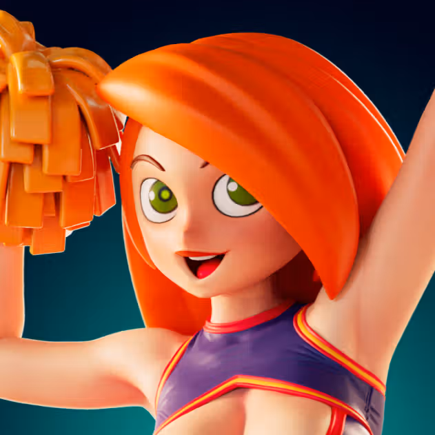 Kim Possible Cheerleader Statue | Kim Possible Fan Art by Officer Rhu SFW,NSFW,Futa 3d printed statue,3d printed,3d printed figure,Kim Possible Statue,futa statue,futa figurines,futanari figurines,futanari statue,nsfw statue