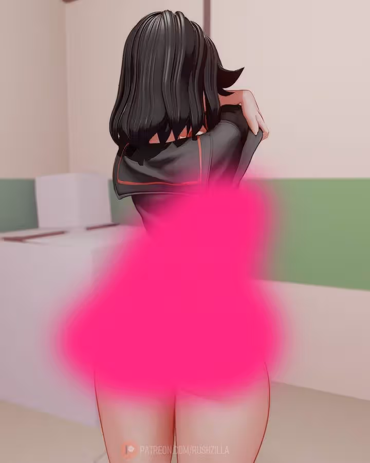 Ryuko Statue | Kill la Kill Fan Art by Rushzilla NSFW 3d printed statue,3d printed,nsfw statue,3d printed figure,Ryuko Statue,Kill la Kill Statue