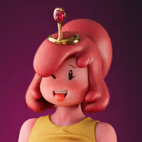 Princess BubbleGum Ultra Thicc Statue | Adventure Time Fan Art by Officer Rhu NSFW 3d printed,Princess BubbleGum statue,Adventure Time statue,nsfw statue,3d printed figure