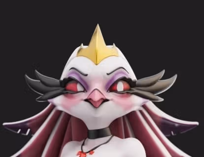 Stella Statue | Helluva Boss Fan Art by Anyonensfw SFW,NSFW,Futa 3d printed,3d printed statue,nsfw statue,futa statue,Stella Statue,Helluva Boss Statue,futa figurines,futanari figurines,futanari statue,furry statue