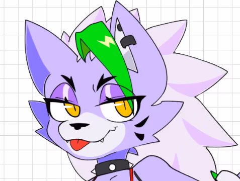 Pegatina Roxanne v17 | Five Nights at Freddy's Pegatina de vinilo SFW,NSFW roxanne sticker,nsfw sticker,stickers,Nights at Freddy's,furry sticker