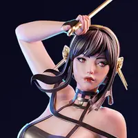 Yor Forger Statue | Spy x Family Fan Art by E.S Monster SFW,NSFW 3d printed statue,3d printed,nsfw statue,3d printed figure,Yor Forger Statue,Spy x Family statue